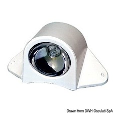 Halogen Deck Light 12V White Spotlight Boat Mast Marine Sailing Spot Light 