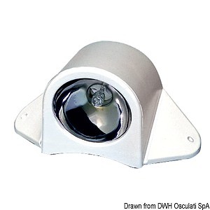 Halogen Decksleuchte 12V weiß Strahler Boot Mast Marine Segel Spot Licht 
