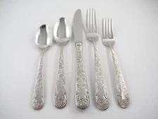 Lenox MARYLAND ENGRAVED Stainless Steel Glossy Flatware Your Choice of Pieces