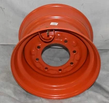 8.25x16.5 ROAD CREW Wheel/Rim fits BOBCAT 10-16.5 RIMS 10x16.5 ORANGE COLOR