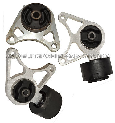 LAND ROVER FREELANDER REAR DIFFERENTIAL TRANSMISSION MOUNTING BRACKET SET x3 NEW