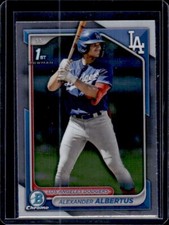 2024 Bowman Chrome 1st Alexander Albertus