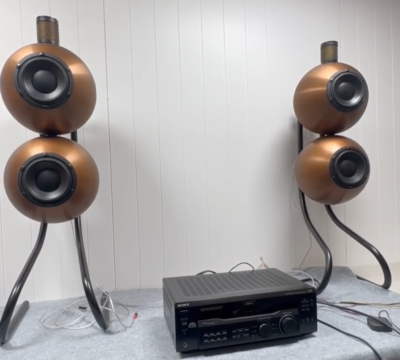 Pair of - Anthony Gallo Nucleus Reference 2 Speakers - Copper