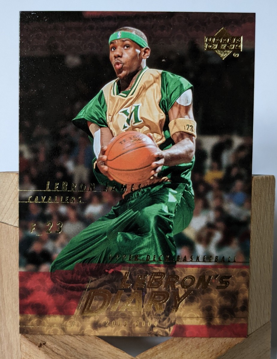 2003 03-04 Upper Deck LeBron's Diary LeBron James Rookie RC #LJ4, Vs Oak Hill | eBay