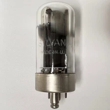 (1) Tested Sylvania 7C5 Tube Date Code 813 Sylvania 7C5 Loctal Beam Power Tube