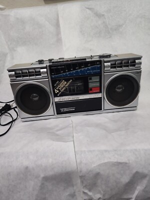 Vintage Boombox Emerson CTR 935 AM FM Radio Cassette Player Stereo