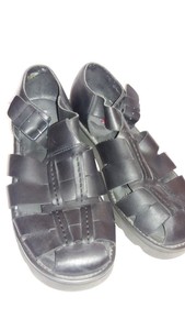 tommy hilfiger men's leather sandals