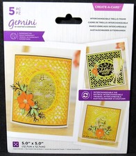 Trellis Frame Interchangeable Sentiments Dies Gemini Crafter's Companion