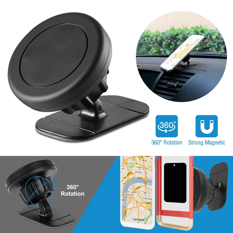 Adaptador de cargador rápido USB universal de carga rápida de 3 puertos y soporte para teléfono celular Foto 3 de 4