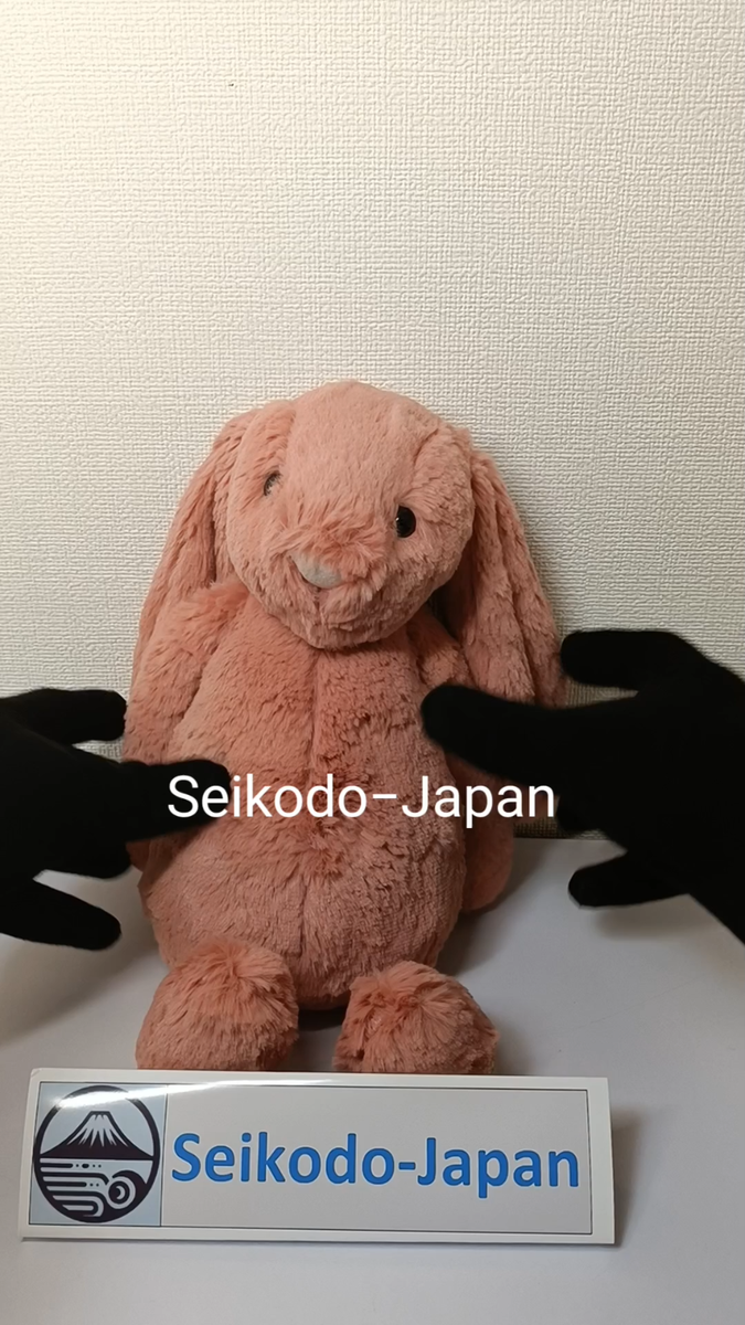 Medium Bashful Sorrel Bunny うさぎ Personalized Bashful Sorrel