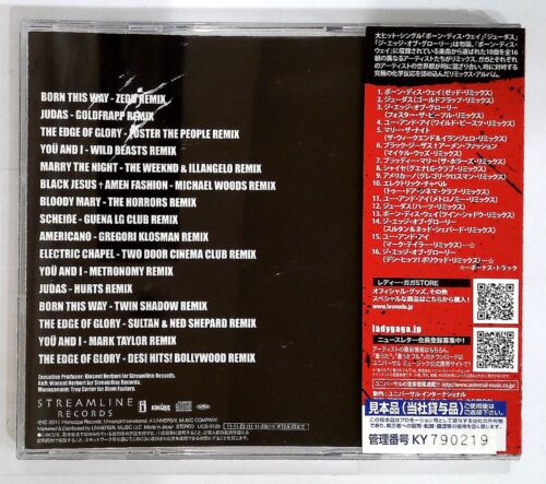 Lady Gaga – Born This Way - The Remix UICS-9129 JP CD Compilation OBI - Picture 3 of 3