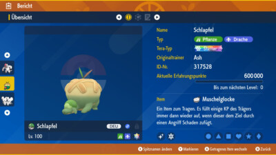 Tera Raid Chelterrar Killer Shiny Schlapfel 6IV | Pokemon Karmesin / Purpur