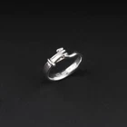 Georg Jensen Sterling Ring # 204B. Silver. Men's. Vivianna Torun. New! 3560760