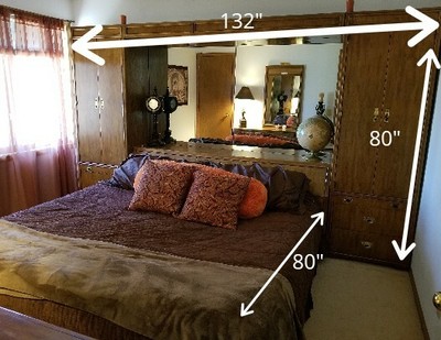 Bedroom Set Vintage Drexel Heritage Solid Hardwood Ebay
