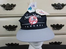Vintage 1990's New York Yankees NWT Twins Enterprise Snapback Hat Cap Deadstock
