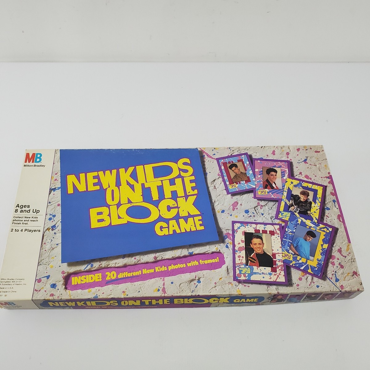 Vintage New Kids On The Block Board Game - 1990 - Milton Bradley Almost  Complete