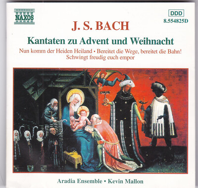 J.S. Bach - Kantaten zu Advent und Weihnacht (Aradia Ensemble, Mallon, Pitkanen)