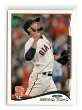 2014 Topps - #251a - Sergio Romo - San Francisco Giants
