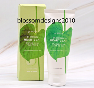 GLAMFOX Heartleaf 5x Ceramide Calming Cream Exp 2027 NIB | eBay