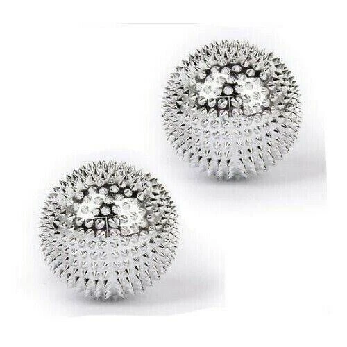 SMART OUTDOORS 2 x MAGNETIC HAND MASSAGER BALLS stress relief simulation