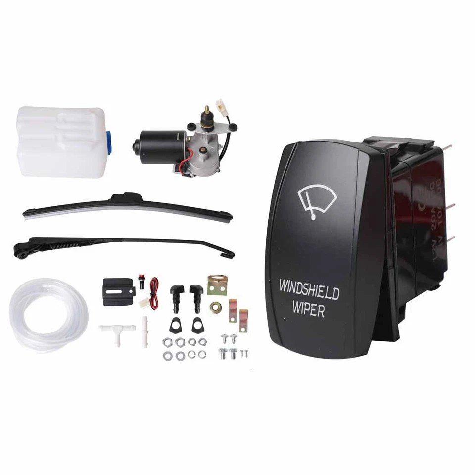 For 2022-2024 Can-Am Commander 1000R Windshield Wiper Kit w/ 12V Electric Motor - Image 3 of 4