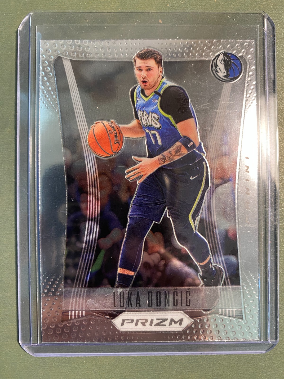 2020-21 Panini Prizm Luka Doncic Flashback Prizm Insert Dallas Mavericks 3