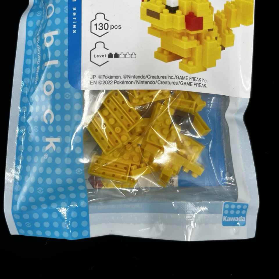 Pokemon Pikachu nanoblock, NBPM_001, Japanese Toy Pocket Monster, building block - Image 3 of 4