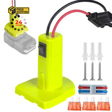 Power Wheel Adapter for Ryobi 18V Battery Yellow