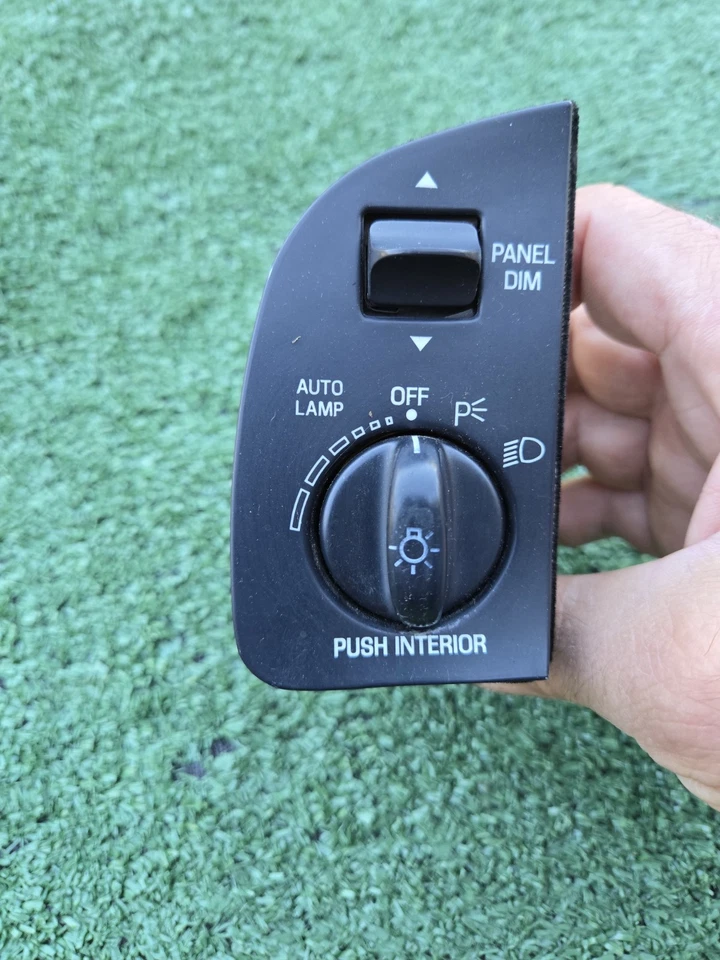 Interruptor de faros Crown Victoria Grand Marquis 1998-2002 interruptor de lámpara 98-02 Foto 2 de 4