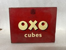 Vintage Traditional OXO Cubes Storage Tin - For Cooking & Drinking