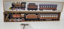 Blechspielzeug Eisenbahn-Set Dampflok LNER 2081 Tender und Pullman Wagen