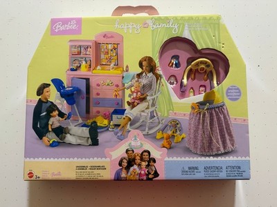 Happy Family Barbie Fisher-Price playset Mattel 47864- New