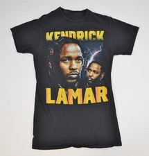 Kendrick Lamar Big Steppers Concert Tour Shirt Black Rap Hip Hop XS Kids Youth