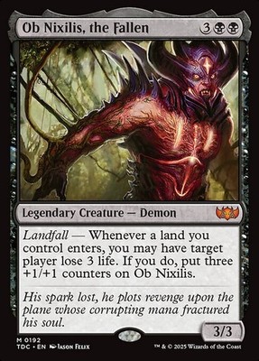 Ob Nixilis, the Fallen 192 M Normal TDC MTG NM