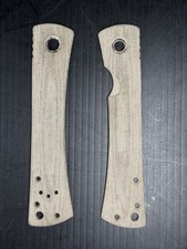 CUSTOM EMERSON KNIVES YANGTZE JACK GREEN LINEN MICARTA SCALES BY ANDREW CHARLET