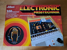 Schuco  ELECTRONIC BASIS LAB Experimentierkasten vintage - defekt mit Anleitung