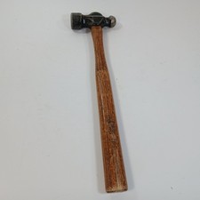 VINTAGE 12 oz Stanley HO 309 Ball Peen Hammer Wood Handle