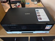 Brother DCP-J4110DW A4-A3 Printer Fully Working + Ink + Photo Paper
