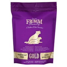Fromm Small Breed Adult Gold Premium Dry Dog Food - 5 Pound Pack of 1 , gold