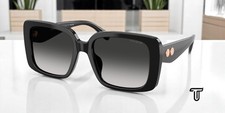 COACH HC8424U 50023C Cad54 Black Grey Gradient 54 mm Women's Sunglasses