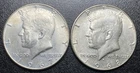 New Listing1967 & 1968-D Kennedy Half Dollar 40% Silver Lot of 2 50C US Coins #002