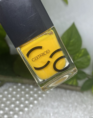 CATRICE ICONails GEL Lacquer Nagellack 129 BEE MINE gelb 10,5ml