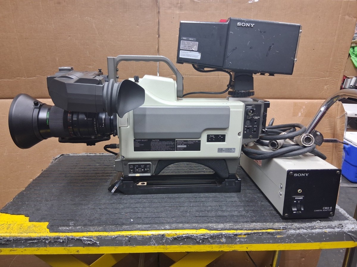 Sony DXC-M3, M2 Saticon 3 Tubes Camera 500 hr | eBay