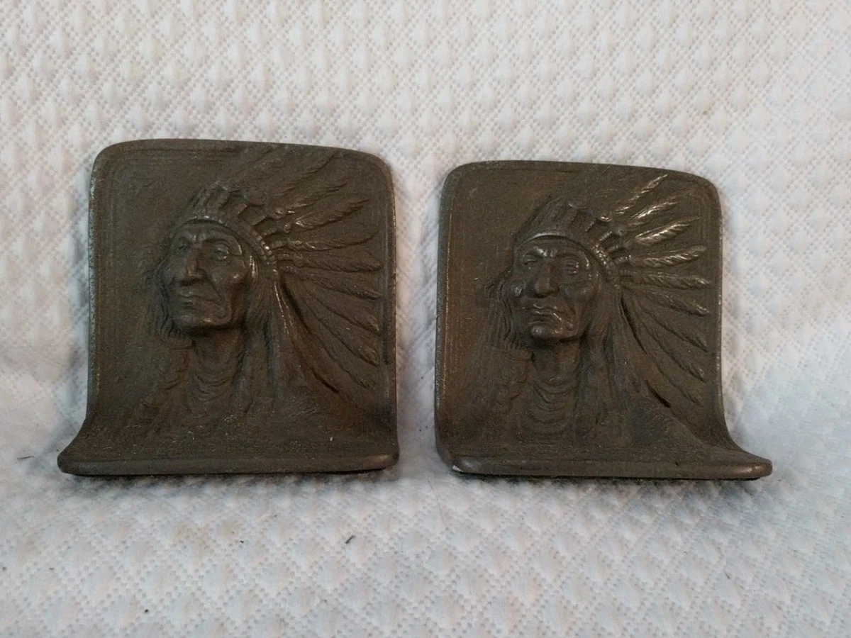 Antique Indian Bookends In Collectible Book Ends for sale | eBay