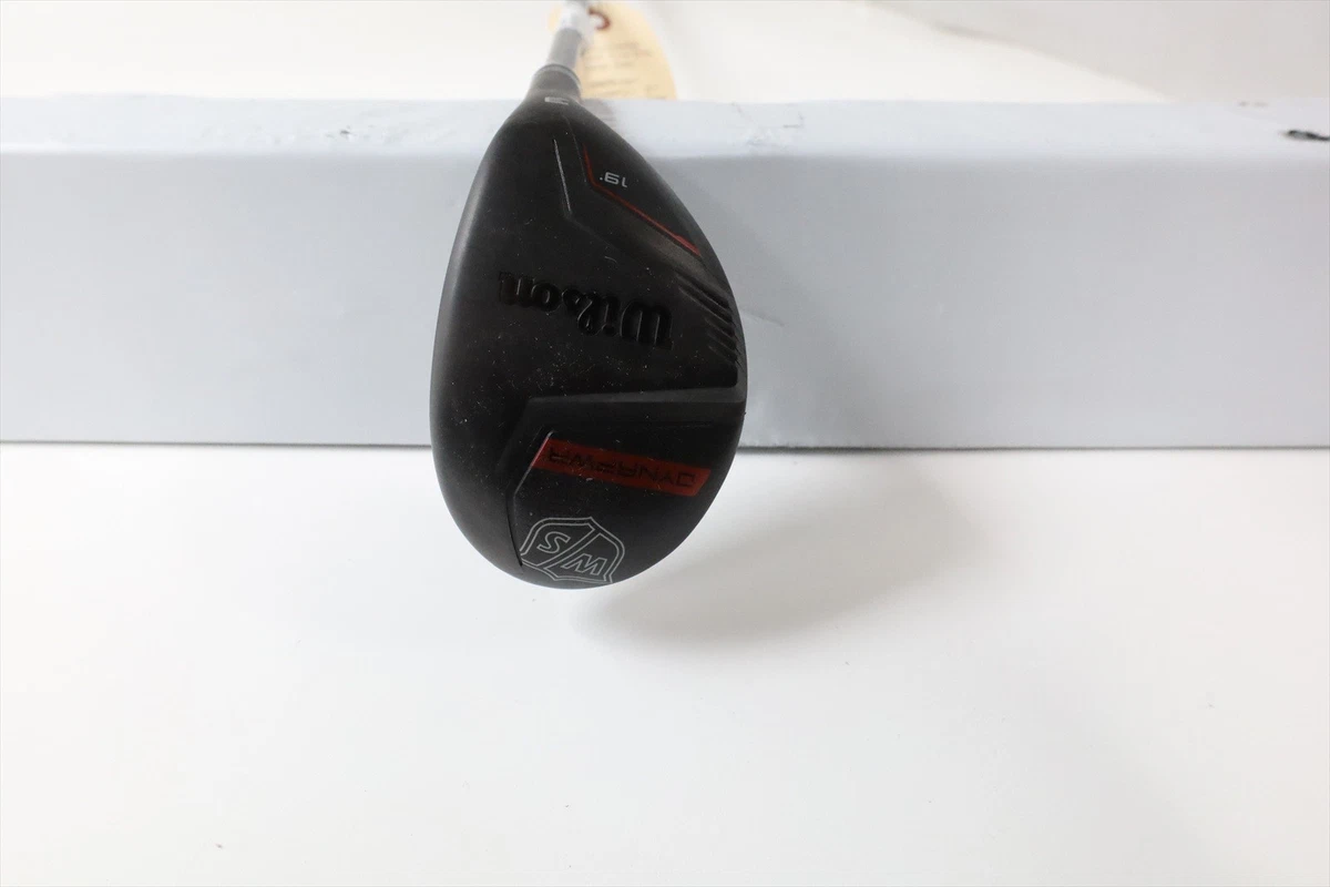 Hybride Wilson Deep Red #3 – 19 Degrés – Flexible Régulier – Arbre Graphite 40 Pouces