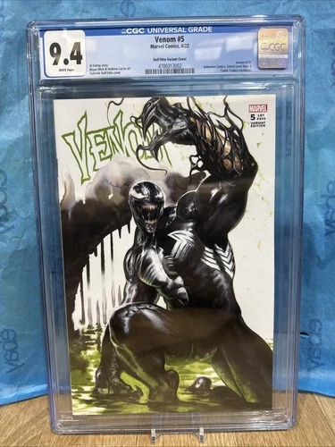 Venom #5 4/22  CGC 9.4 Dell'Otto Trade  Edition Marvel Unknown Comics Graded