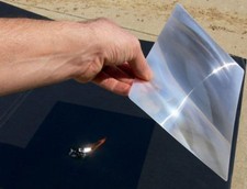 8.3" x 11.75" LARGE 3X Fresnel Lens FULL PAGE Magnifier -- Solar Oven/DIY Projec
