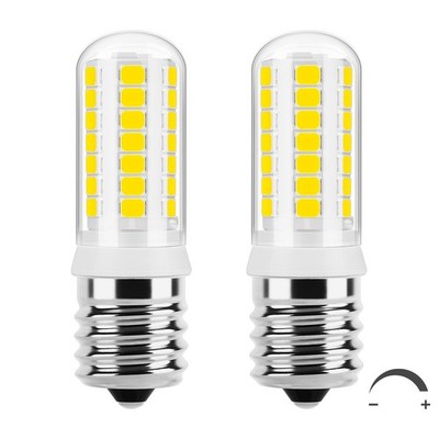 DiCUNO E17 LED Bulb Dimmable, 2 Count (Pack of 1), Daylight White 5000k 