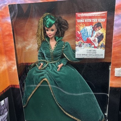 1994 BARBIE as SCARLETT O'HARA Hollywood Legends Gone With The Wind NIB