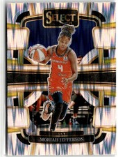 2024 Panini Select WNBA #92 Moriah Jefferson Prizms Silver Flash